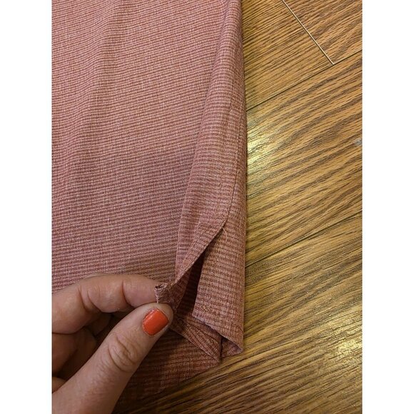 Avalanche Button Up Shirt Mens Sz XL Light Red Short Sleeve Casual Cool Outdoors - Picture 6 of 11